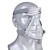 funchic CP---AP Vollgesichtsmaske mit Verstellbarem Kopfband und...