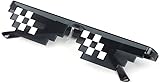 Premium-Qualität Thug Life Pixelated Sonnenbrille, Neuheit Unisex...