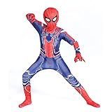 ZHANGMAN Kinder Eisen Spiderman Bodysuit Jumpsuit Superheld Cosplay...