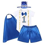 Baby Jungen Prinz Kostüm 1. Erster Geburtstag Outfit 1 Jahr Party...