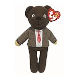 TY 46226 Mr Bean Teddy Jacket & Tie Plüsch, Braun