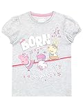 Peppa Pig Mädchen Ballerina T-Shirt Peppa Wutz Grau 104