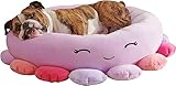 Squishmallows Official 24-Inch Beula Octopus Pet Bed - Medium...