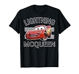 Disney Pixar Cars Lightning McQueen Finish Graphic T-Shirt