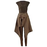 Zhangjianwangluokeji Damen Film-Charakter Braun Cosplay Kostüm (XL)