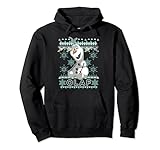 Disney Frozen Weihnachten Olaf Holiday Sweater Style Pullover Hoodie