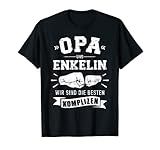 Opa und Enkelin wir sind die besten Komplizen T-Shirt