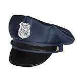 Boland 97053 - Kinder-Mütze Polizist, Kopfbedeckung, Hut, Polizei,...