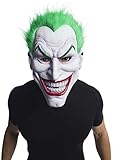 Rubie‘s Official DC Comic Joker-Maske für Erwachsene mit Haar, der...