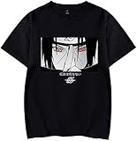 Tomwell Herren Anime 3D Aufdruck T-Shirt von Uchiha Itachi Shirt Mode...