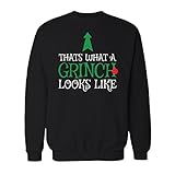 Fashionalarm Herren Sweatshirt - Thats What A Grinch Looks Like | Fun...