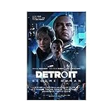 NBBS Game Detroit Become Human 1 Leinwandposter Wandkunst Dekor Druck...
