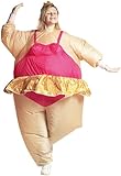 Playtastic Aufblasbares Kostüm: Selbstaufblasendes Kostüm Ballerina...