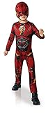 Rubie's 640261M Kinder-Kostüm The Flash, offizielles DC Justice...