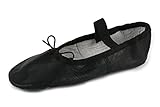 YUMP YUMPZ Balletschuh Moondancer schwarz aus natürlichem Soft-Leder...