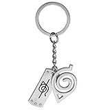 Generic Anime Schlüsselanhänger, Schlüsselbund Holz Blatt Zeichen...