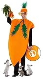 Folat 21977 Karotten Kostüm, Einheitsgröße, orange, One Size