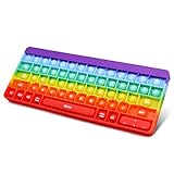 Fidget Toy, Keyboard Sensory Toy, Angstabbau Popper Fidget Toy,...