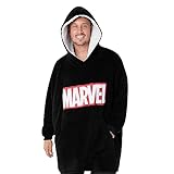 Marvel Übergroße Hoodie Decke Herren Kapuzenpullover Avengers...