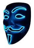 SOUTHSKY LED Maske V for Vendetta Maske EL Draht Leuchten Für...