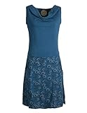 Vishes - Alternative Bekleidung - Damen Baumwoll-Kleid, Blumen-Muster,...