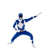 Morphsuits Offizielles Blaues Power Ranger Kostüm für Erwachsene - M...