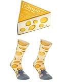 Rainbow Socks - Damen Herren Lustige Kase und Maus Socken Geschenk 1...