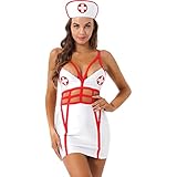 iixpin Damen Ärztin Krankenschwester Sexy Kostüm Frauen Doktor Arzt...