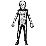 Widmann - Kinderkostüm Skelett, Day of the Dead, Skeleton, Halloween,...