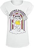 Electric Callboy Pump It Bunny Frauen T-Shirt weiß L 100% Baumwolle...