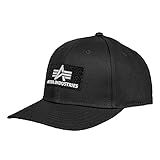 Alpha Industries Unisex Cap VLC II Baskenmütze, Black, Talla Única