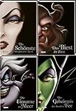 Disney Villains 4 Bände im Set + 1 exklusives Postkartenset