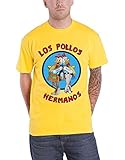 Breaking Bad - Los Pollos Hermanos heren unisex T-shirt geel -...