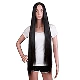 MapofBeauty 40 Zoll/100cm Lange Gerade Sexy Kostüm Anime Perücke...