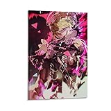 Anime Promare Fotia Lio Kunstdruck auf Leinwand, modernes Design, 40 x...