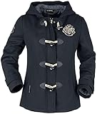 Harry Potter Hogwarts Frauen Winterjacke dunkelblau L