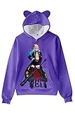 AMOMA Unisex Anime One Piece Film RED Cosplay Freizeit Nette Katze Ohr...