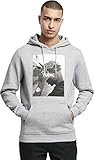 Mister Tee Herren 2Pac FCK The World Hoody Kapuzenpullover, Heather...