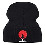 Winterstickerei Strick Hip Hop Hut Akatsuki Mütze Anime Cartoons...