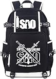 Roffatide Anime Sword Art Online Rucksack Leuchtende Schultasche SAO...