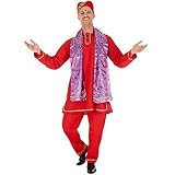 dressforfun Herrenkostüm Inder | Schöne Kurta mit Knopfleiste |...