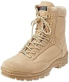 Mil-Tec Herren Tactical Boot M.ykk Zipper Wanderstiefel, Khaki, 45 EU