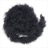 Egurs Federboa 200cm Flauschige Girlande Feder-Girlande für Nähen...