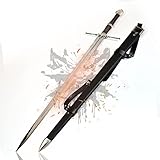 Swords and more Witcher Schwert - Geralt von Riva Stahlschwert mit...