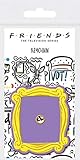 Friends Gummi-Schlüsselanhänger, mehrfarbig, 4,5 x 6 cm