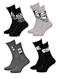 Disney Socks And Underwear - Herrensocken Star Wars aus Baumwolle –...