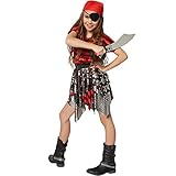 dressforfun 900355 - Mädchenkostüm kleine Seeräuberin,...