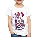 Spreadshirt Super Hero Girls Harley Quinn Hammer Kinder Premium...