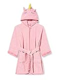 Playshoes M dchen Frottee-bademantel Bademantel, Rosa Einhorn, 122-128...