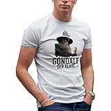 Gönndalf der Blaue Beer Bier Trinken Team Herren Weißes T-Shirt Size...